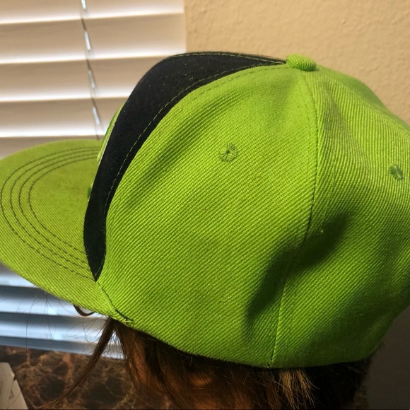 Fiesta  Seattle Seahawks #12 Green Black Baseball cap Snap Hats - Picture 5 of 10